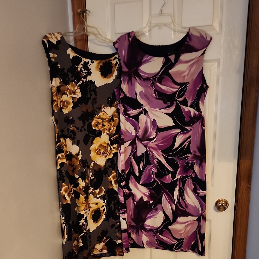 2 Connected Apparel Floral Dresses